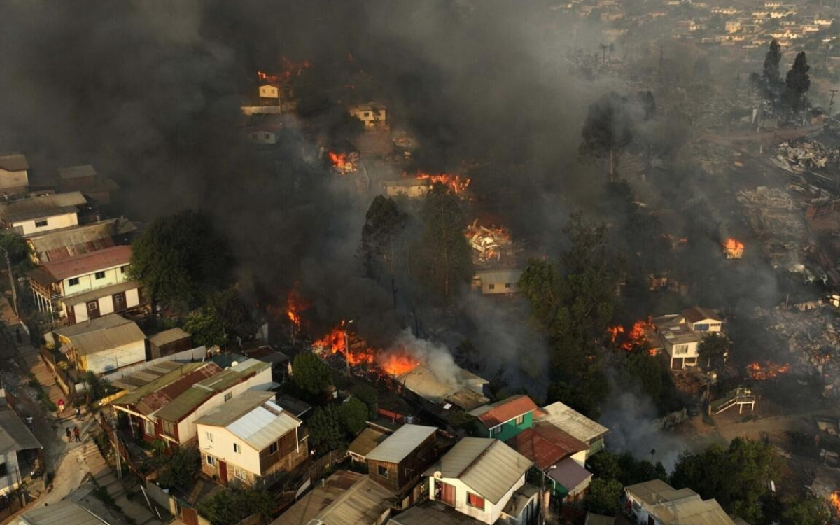 Devastación Histórica: La Tragedia de los Incendios Forestales de Valparaíso de 2024